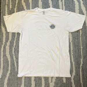 White Vans Tee